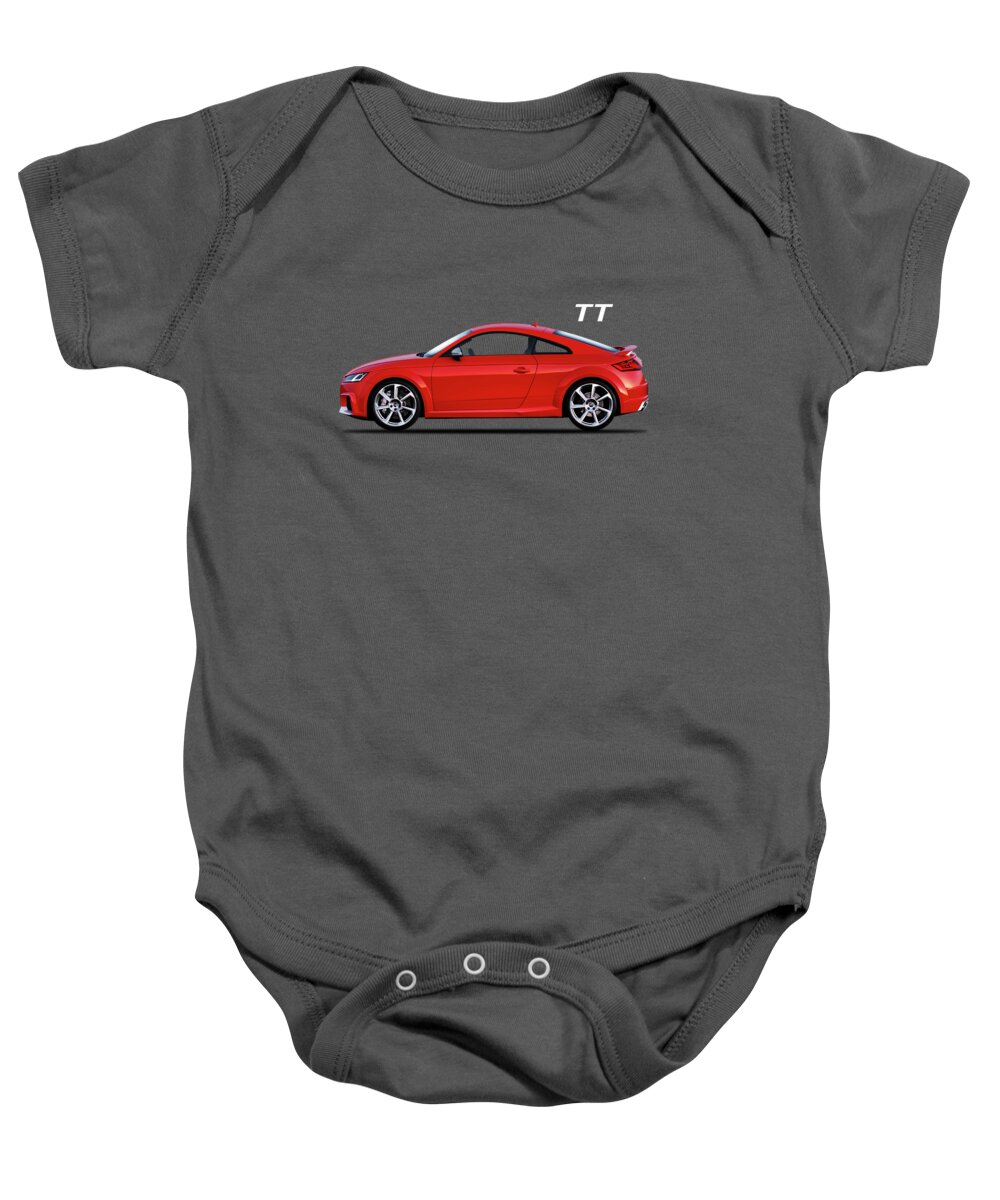 Audi Tt Coupe Baby Onesie featuring the photograph The TT Coupe by Mark Rogan