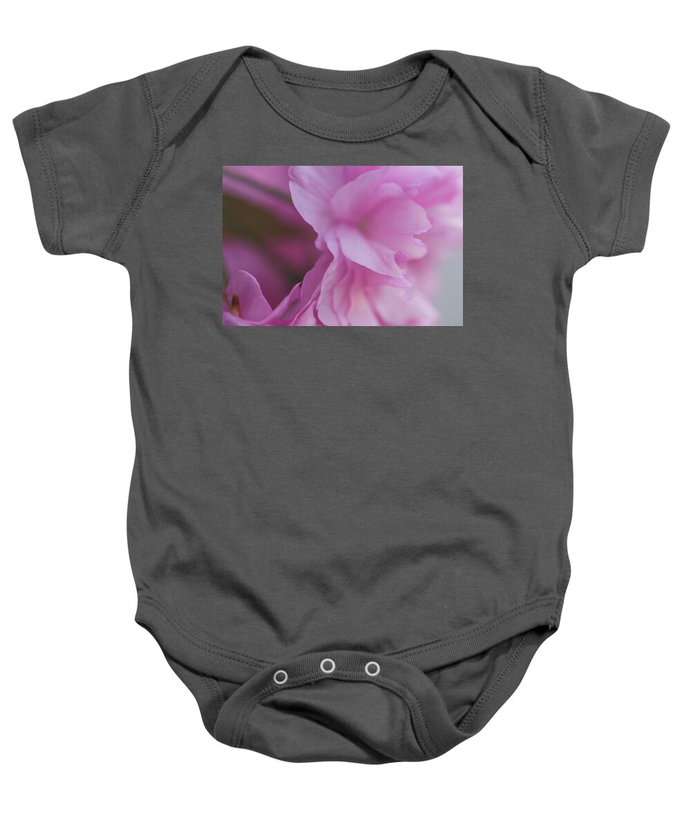 Cherry Blossoms Baby Onesie featuring the photograph The unbearable lightness of being by Kunal Mehra
