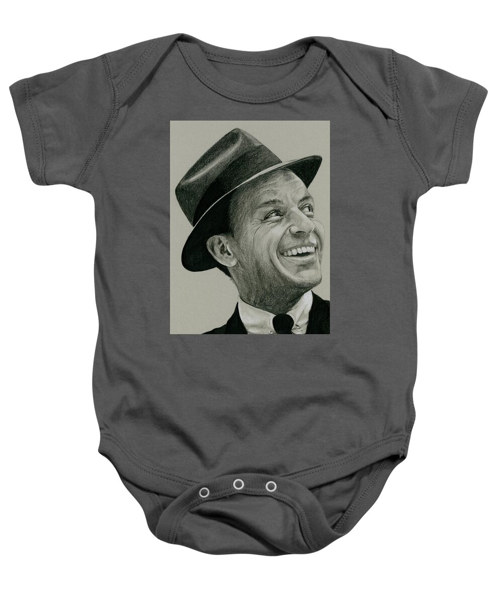 Celebrity Baby Onesie featuring the drawing The Voice by Rob De Vries