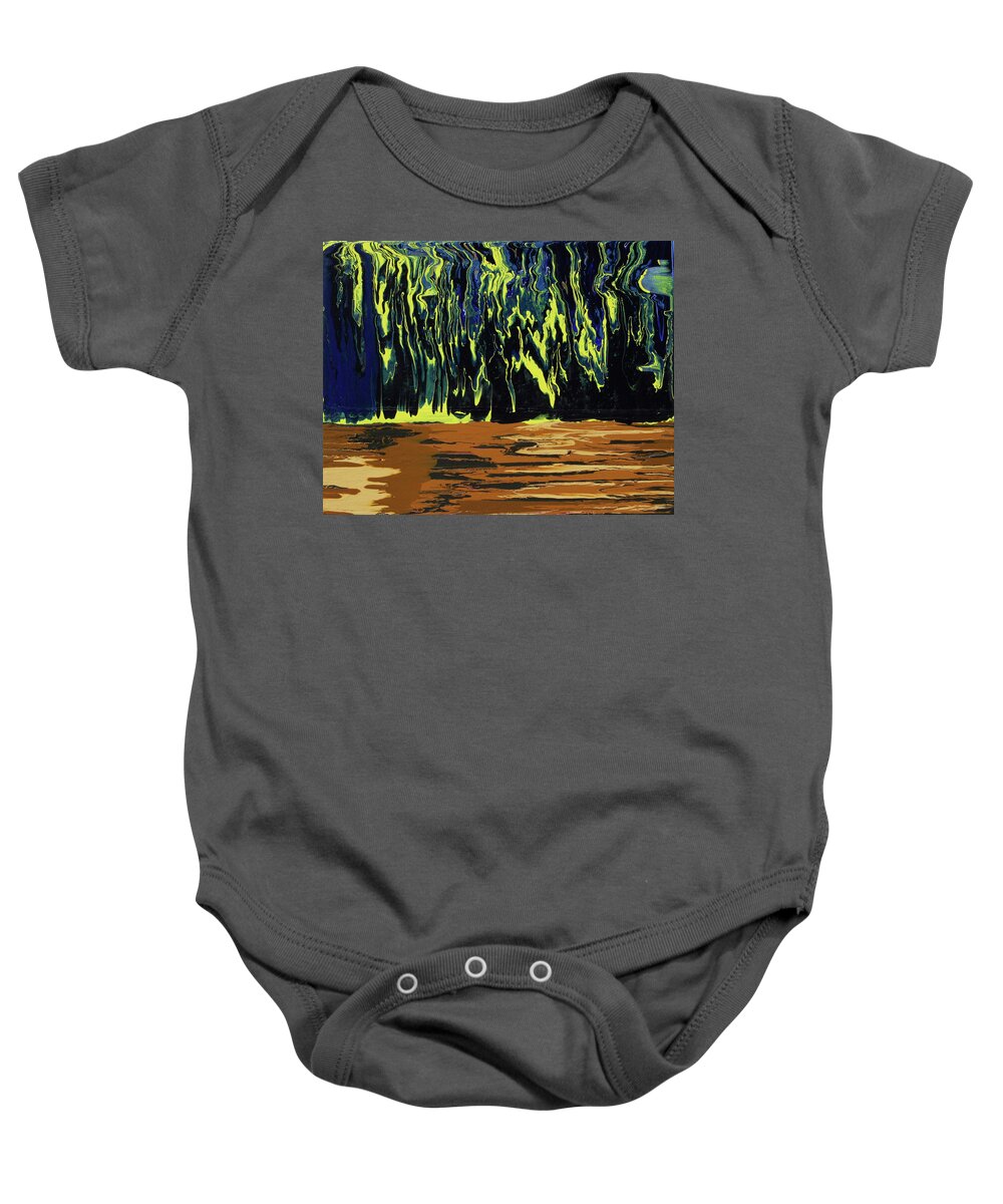 Fusionart Baby Onesie featuring the painting Thriller by Ralph White