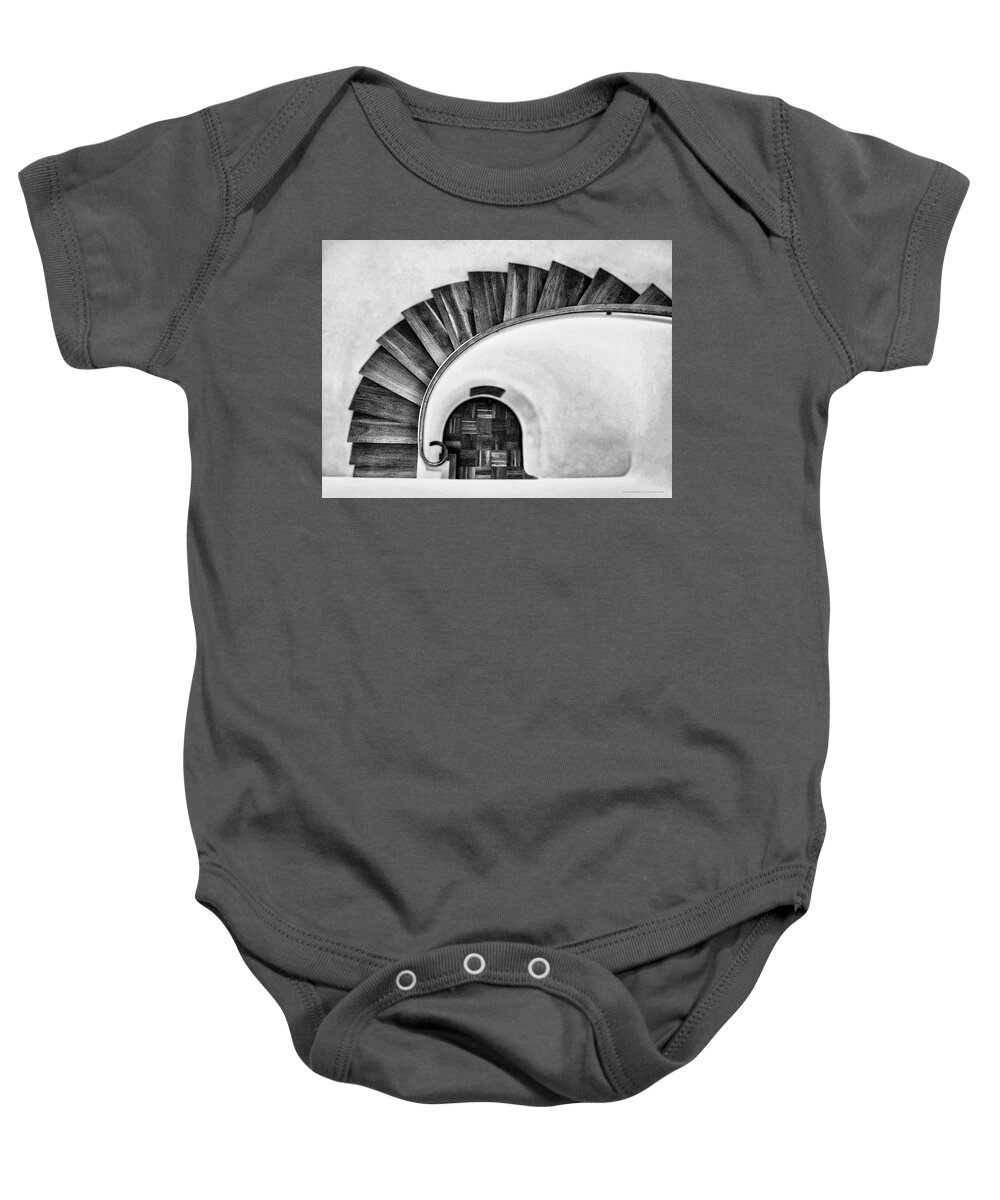 Architecture Baby Onesie featuring the photograph Time Passages by Denise Dube