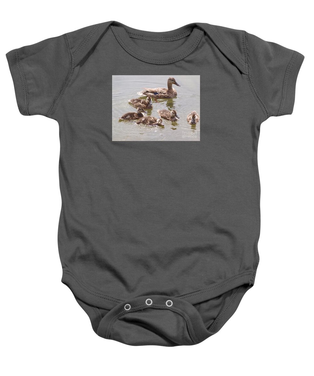 Ripple Baby Onesie featuring the photograph Time To ReGroup by Vivian Martin