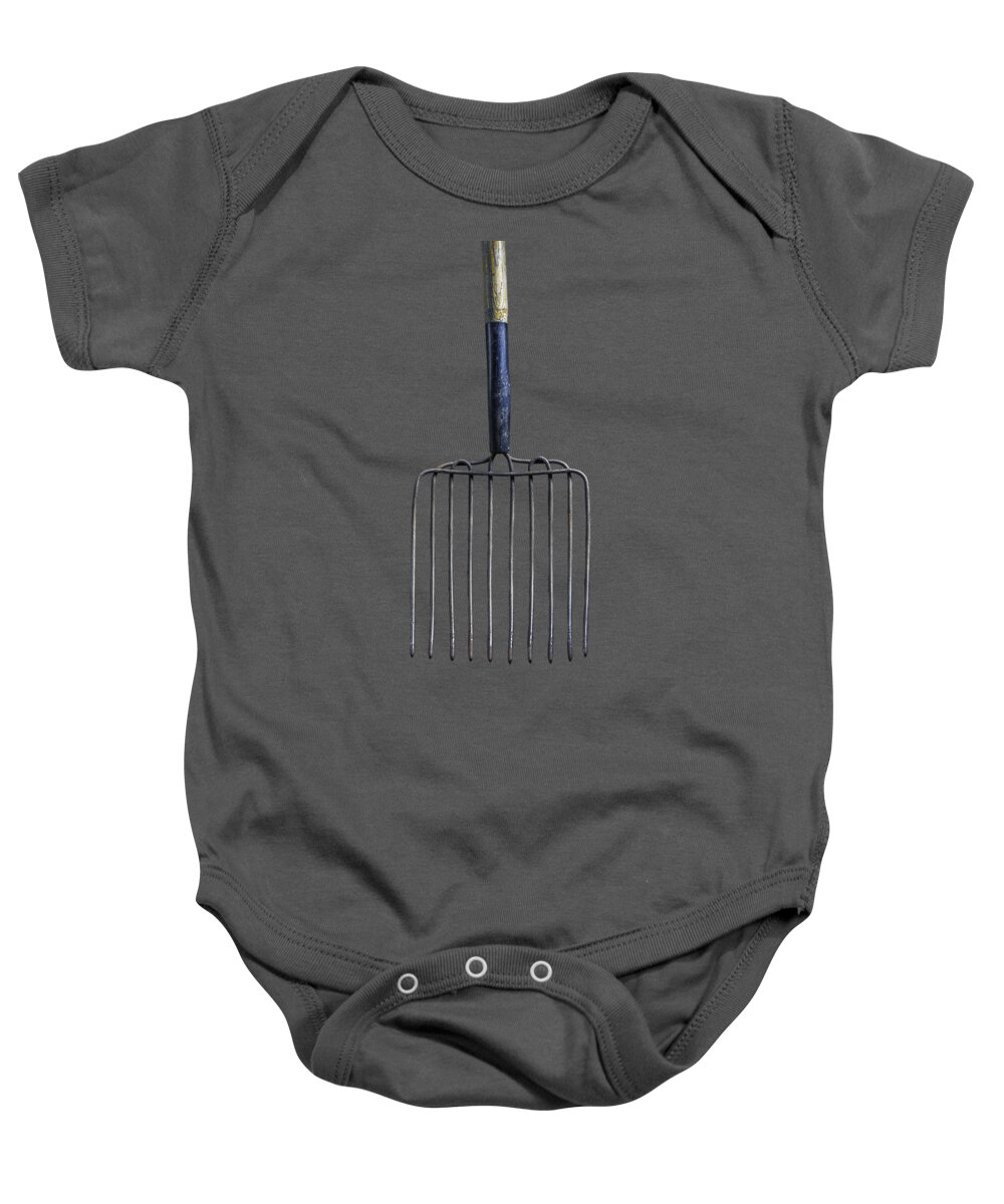 Background Baby Onesie featuring the photograph Tools On Wood 66 by YoPedro
