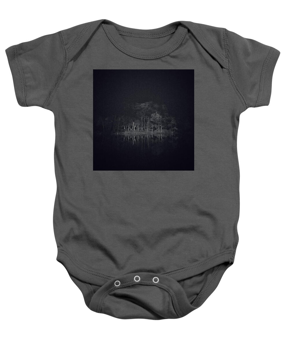 Photo Baby Onesie featuring the photograph Treeflection by Jason Nicholas