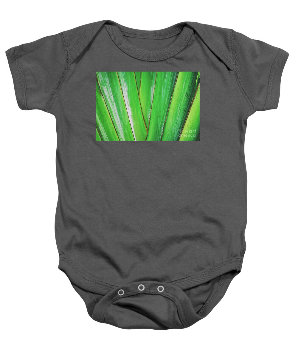 Plant Baby Onesie featuring the photograph Tropical Abstract by Scott Pellegrin