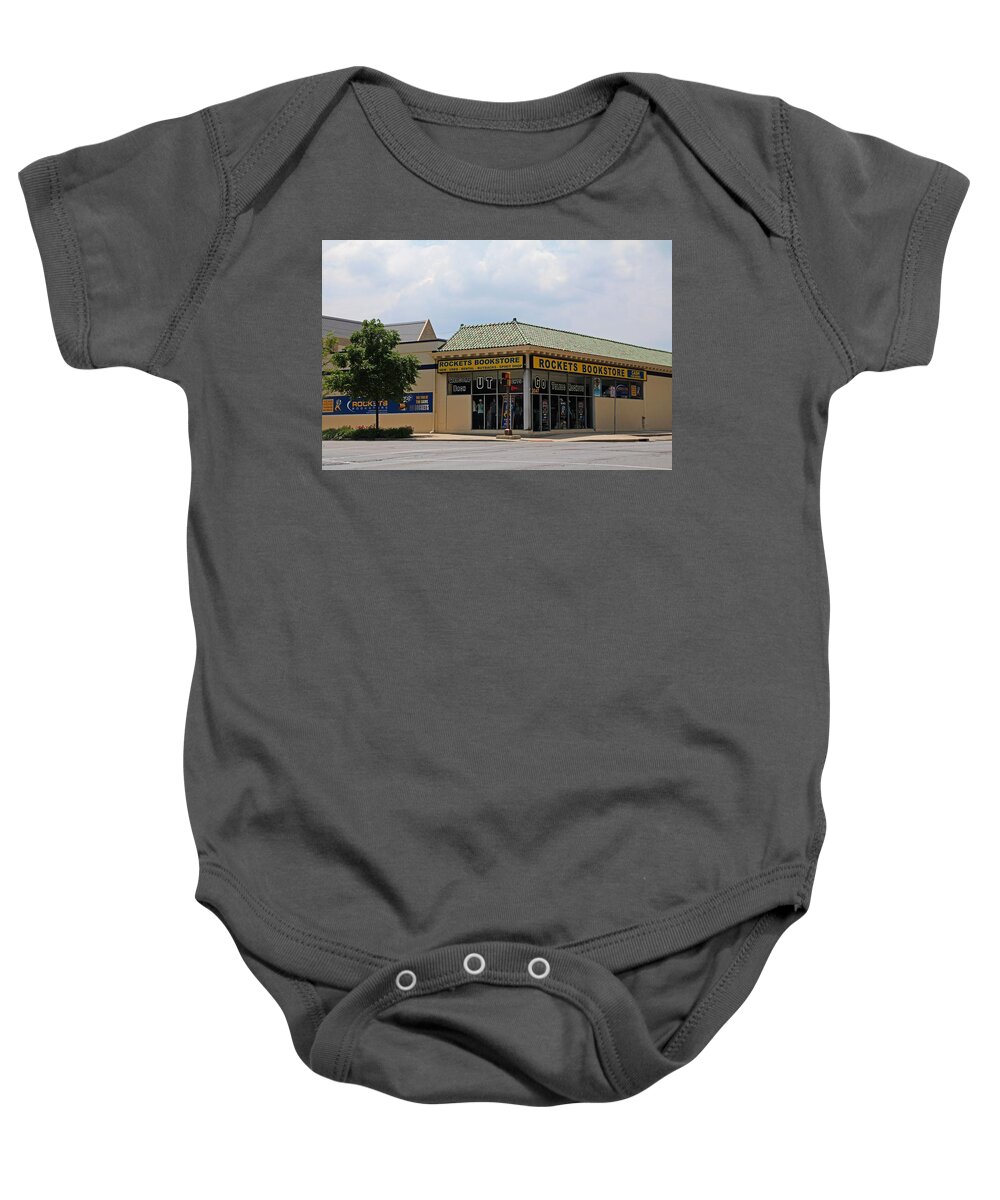 Toledo Rockets Bookstore Baby Onesie featuring the photograph University of Toledo Bookstore by Michiale Schneider