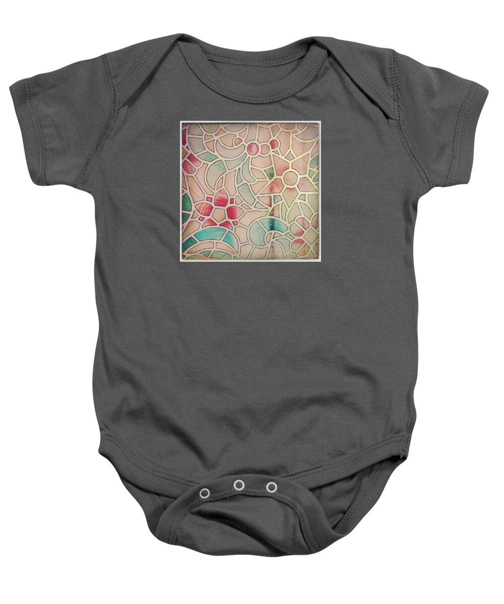 Stained Glass Baby Onesie featuring the photograph Untitled 20150818 by Marco Oliveira