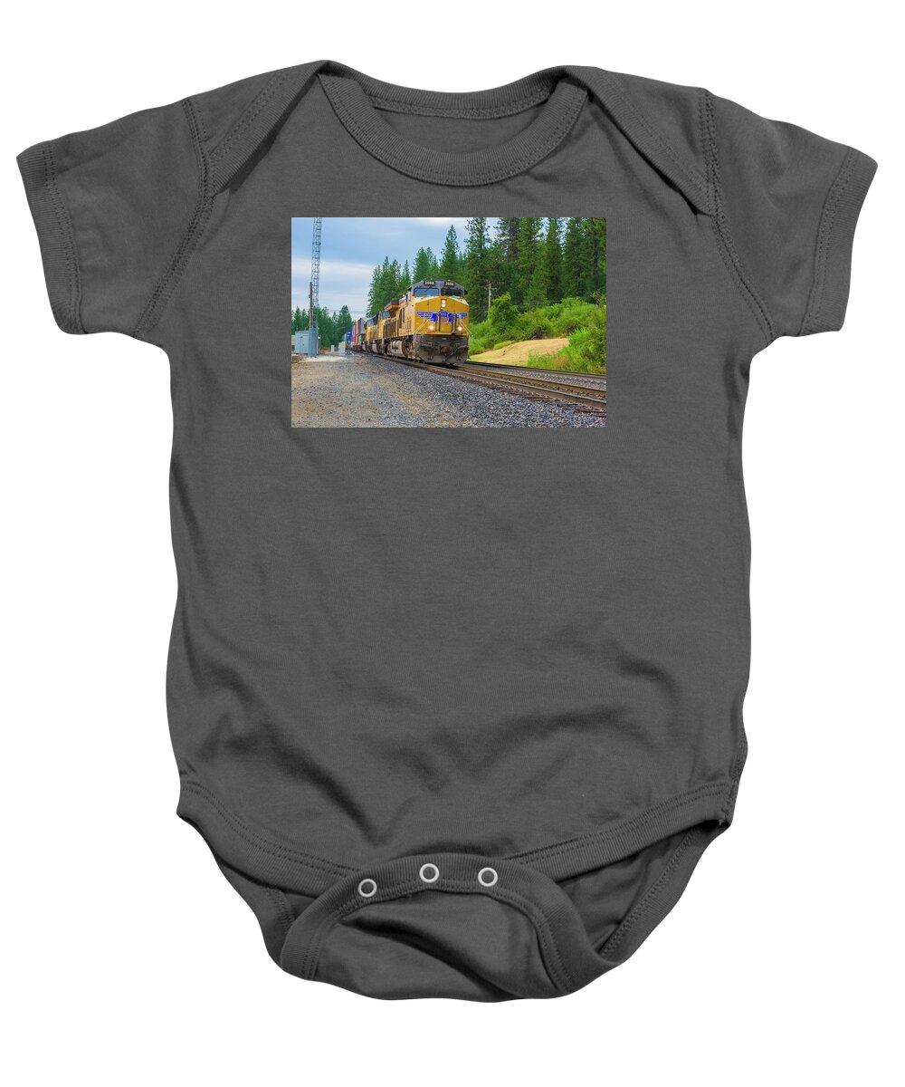 Dutch Flat Baby Onesie featuring the photograph Up5698 by Jim Thompson
