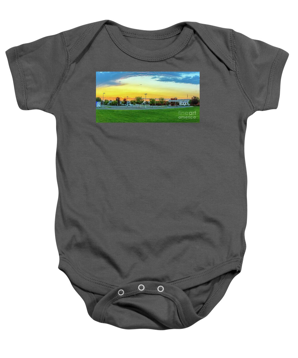 Hospital Baby Onesie featuring the photograph Valor Health Hospital by Robert Bales