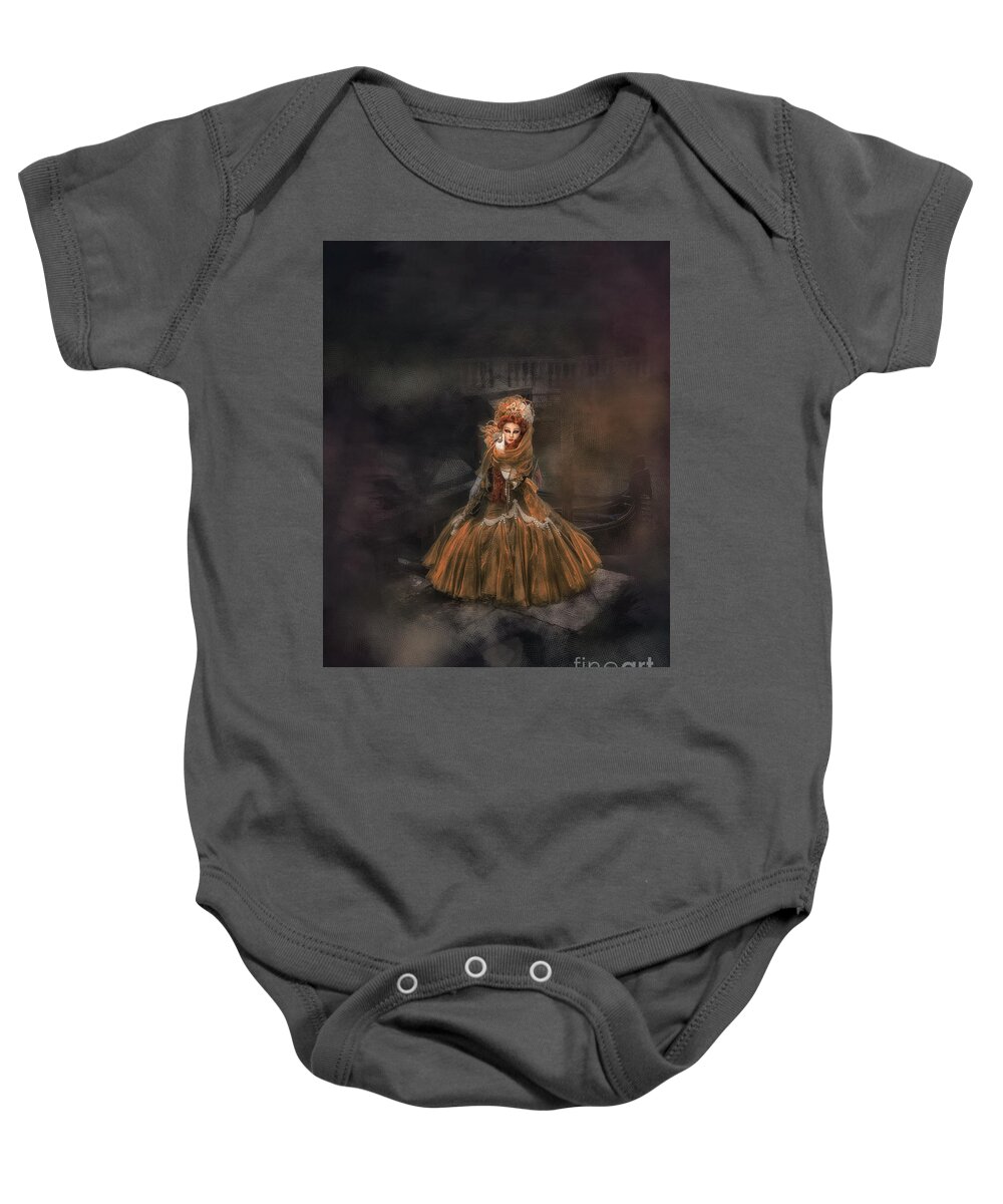 Italy Baby Onesie featuring the photograph Veneziana d'Oro I by Jack Torcello