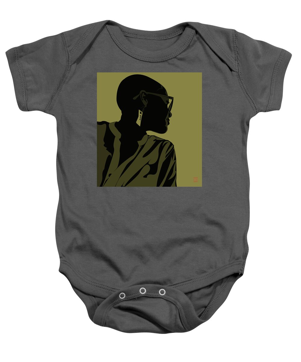 Scheme Of Things Baby Onesie featuring the digital art Vision by Scheme Of Things Graphics