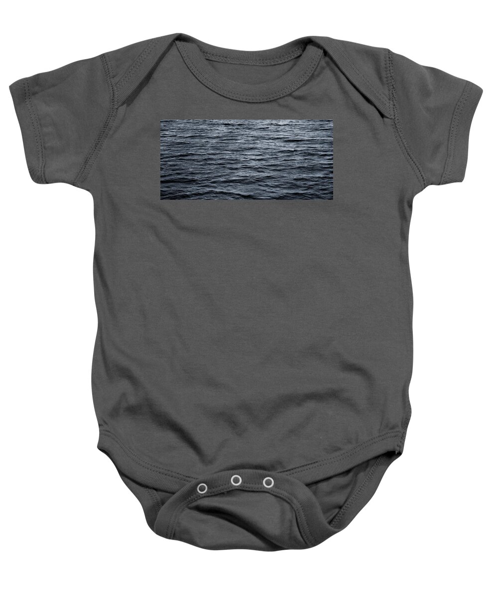 Wave Baby Onesie featuring the photograph Waves by Charles Harden