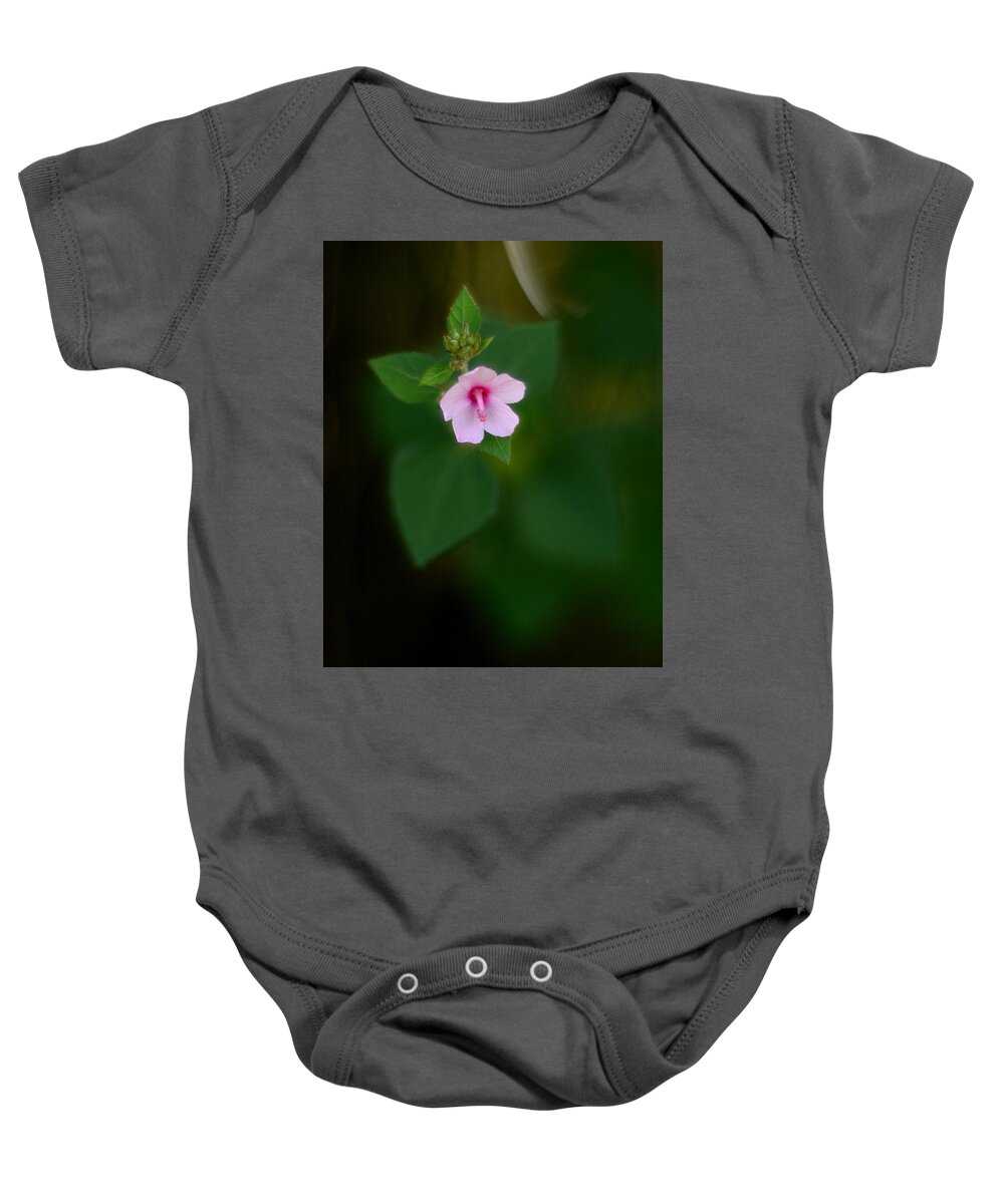 Flower Baby Onesie featuring the photograph Weed Flower 907 by Wesley Elsberry