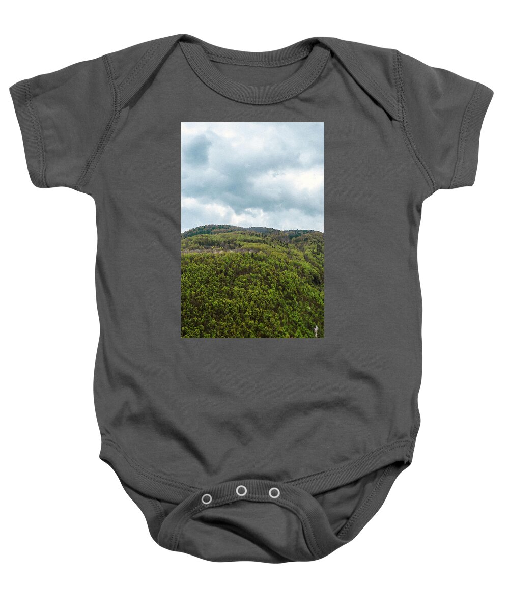 Panorama Baby Onesie featuring the photograph Whispers of Nature - 07 by AM FineArtPrints