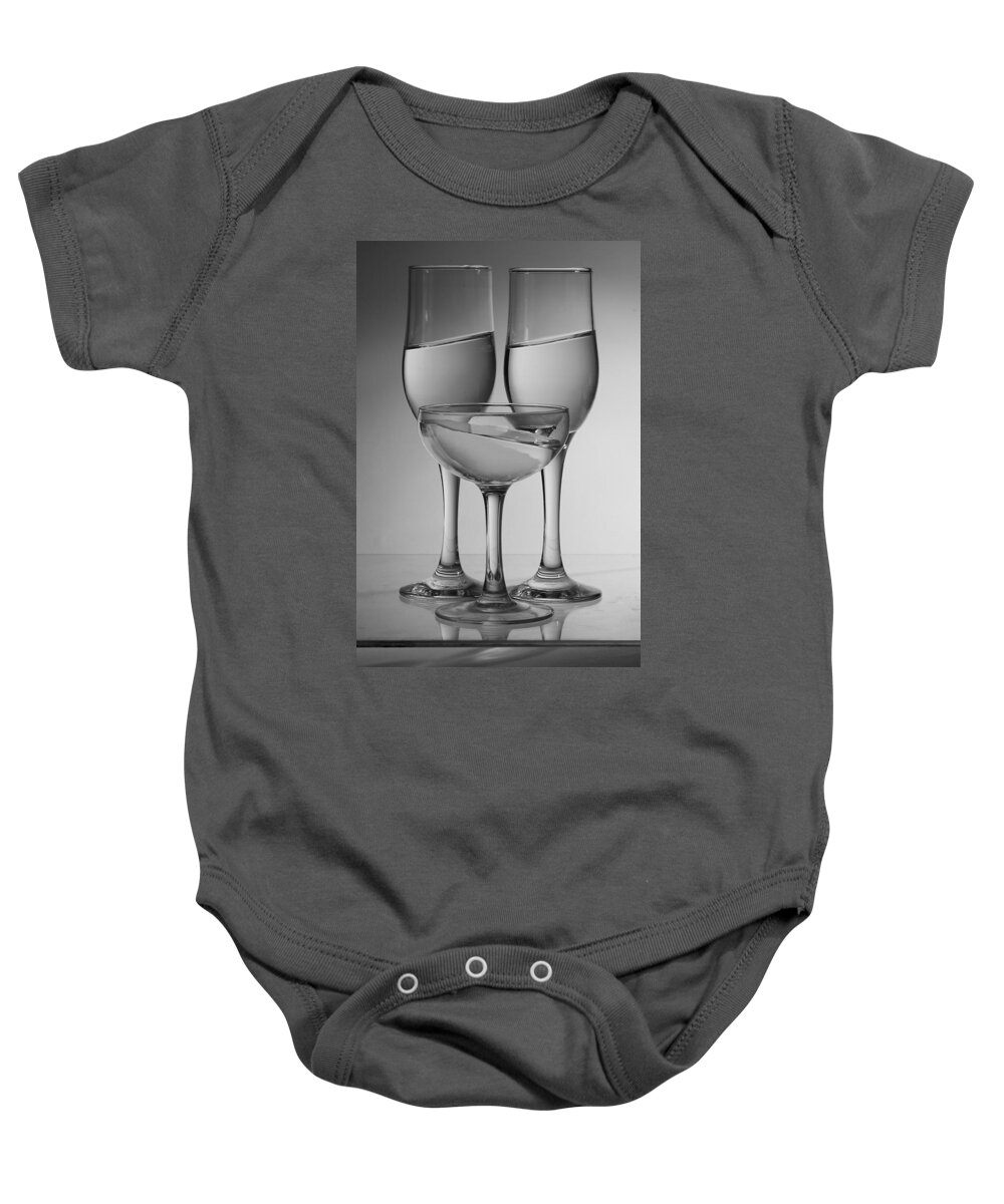 Minimalism Baby Onesie featuring the photograph Wrong Gravity. Minimalism by Dmitry Soloviev