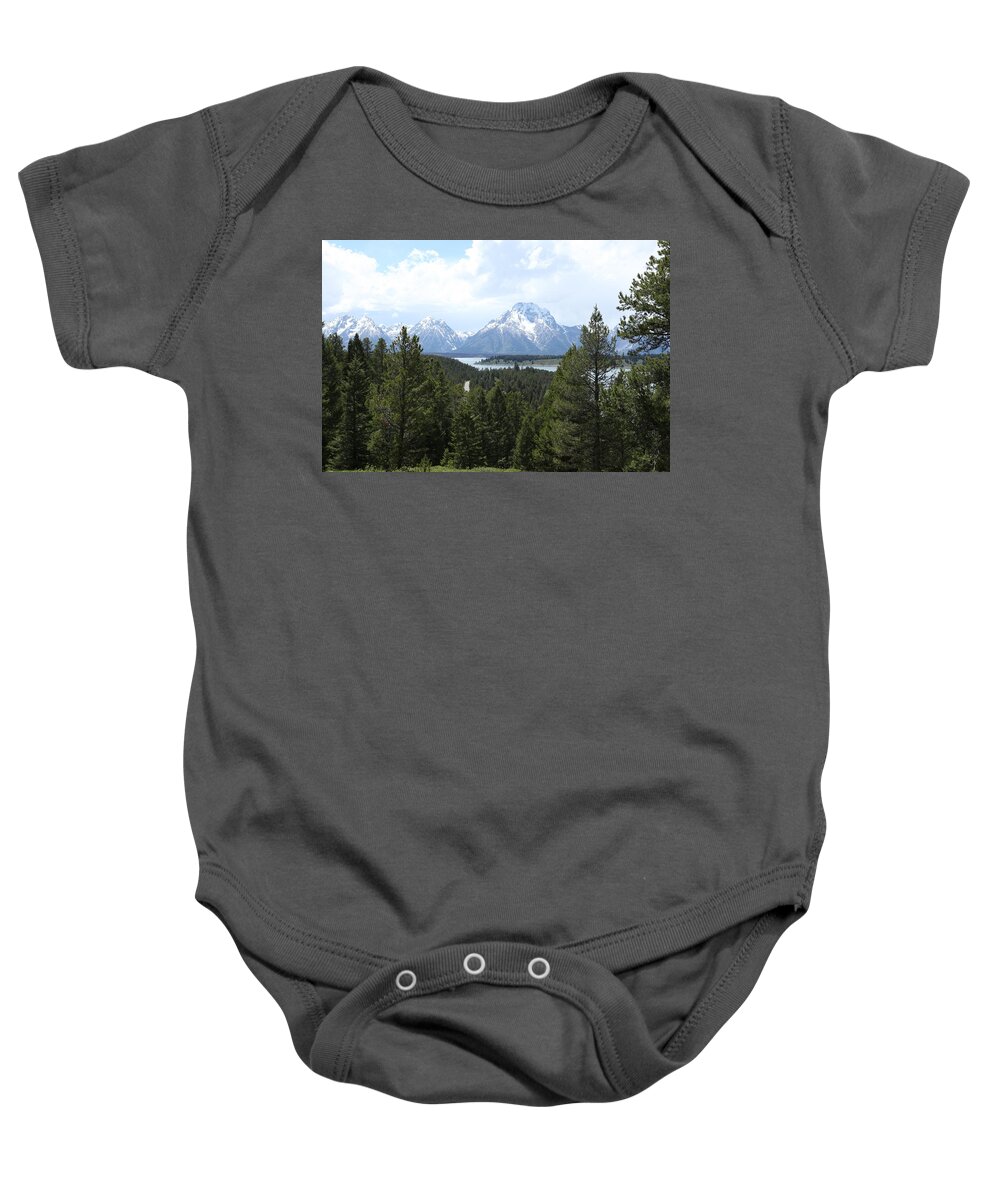 Landscape Baby Onesie featuring the photograph Wyoming 6490 by Michael Fryd