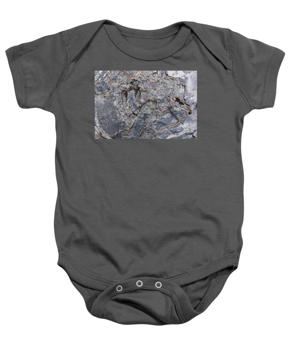 Texture Baby Onesie featuring the photograph Yellowstone 3707 by Michael Fryd