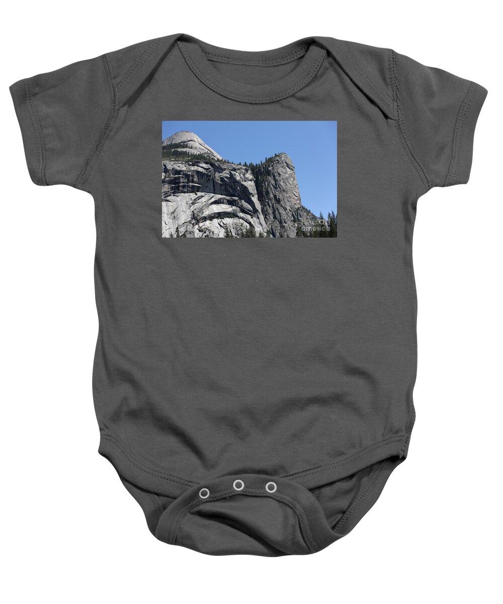 Yosemite Baby Onesie featuring the photograph Yosemite IVI by Chuck Kuhn