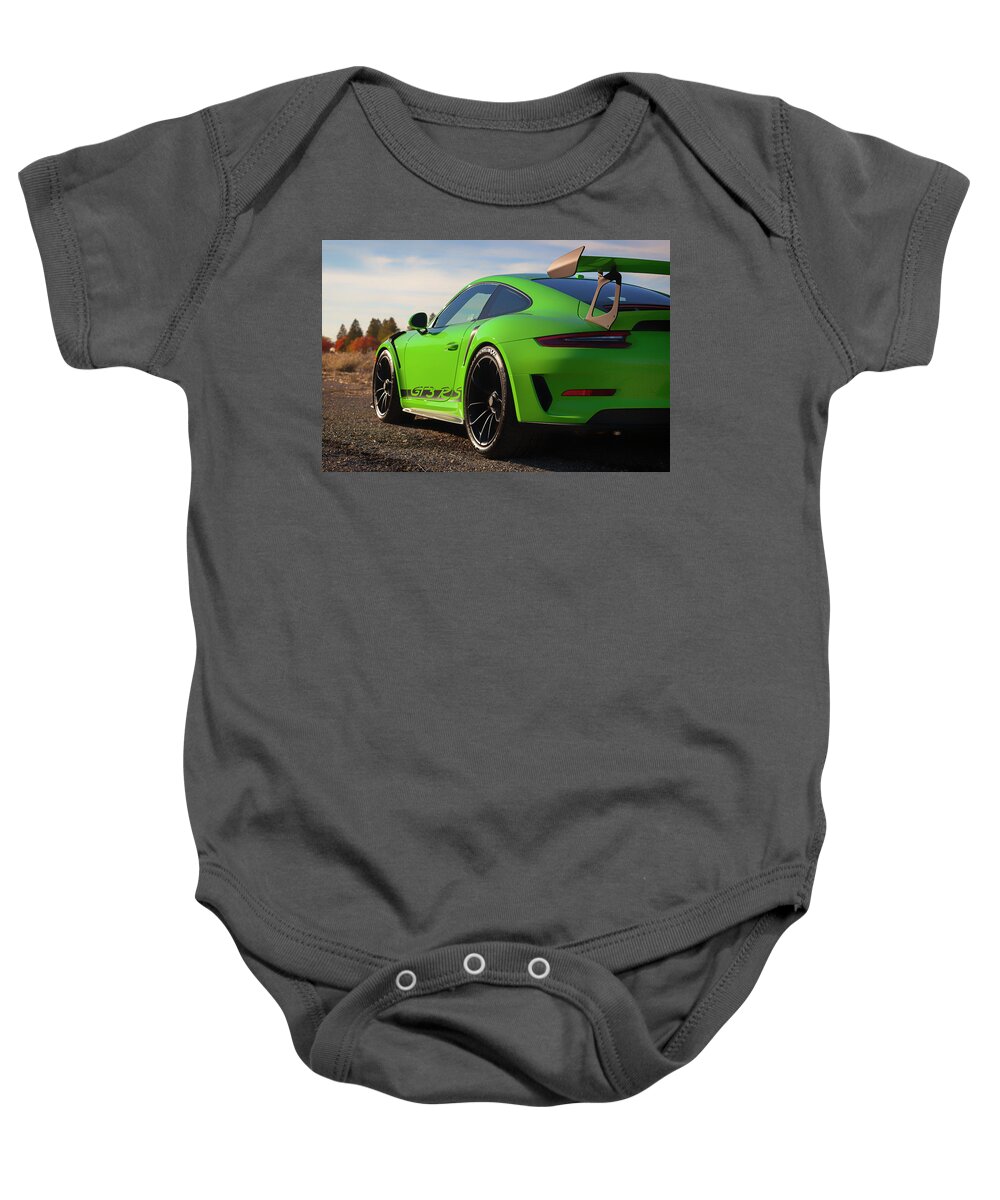 Cars Baby Onesie featuring the photograph #Porsche 911 #GT3RS #Print #11 by ItzKirb Photography