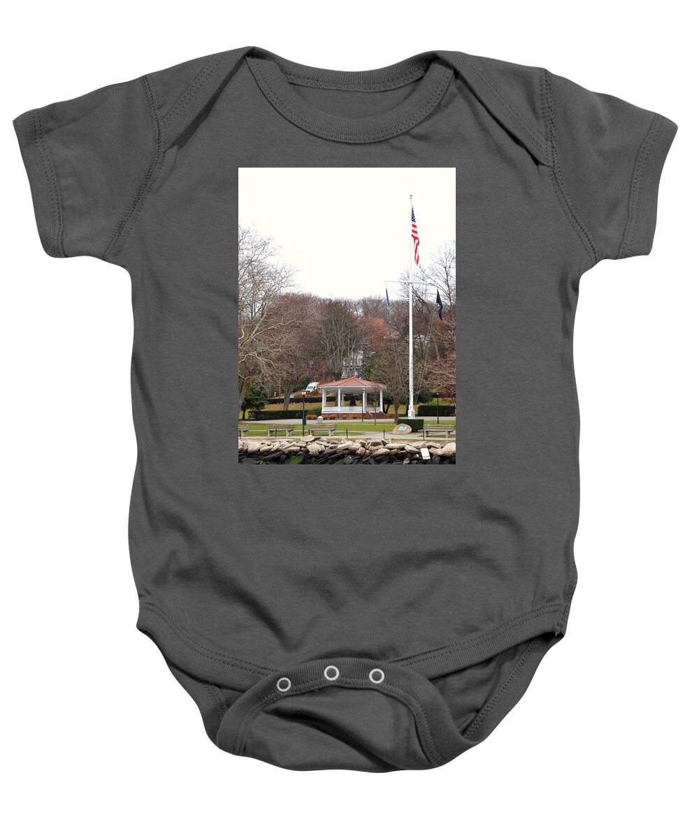 Northport Baby Onesie featuring the photograph Northport #3 by Susan Jensen
