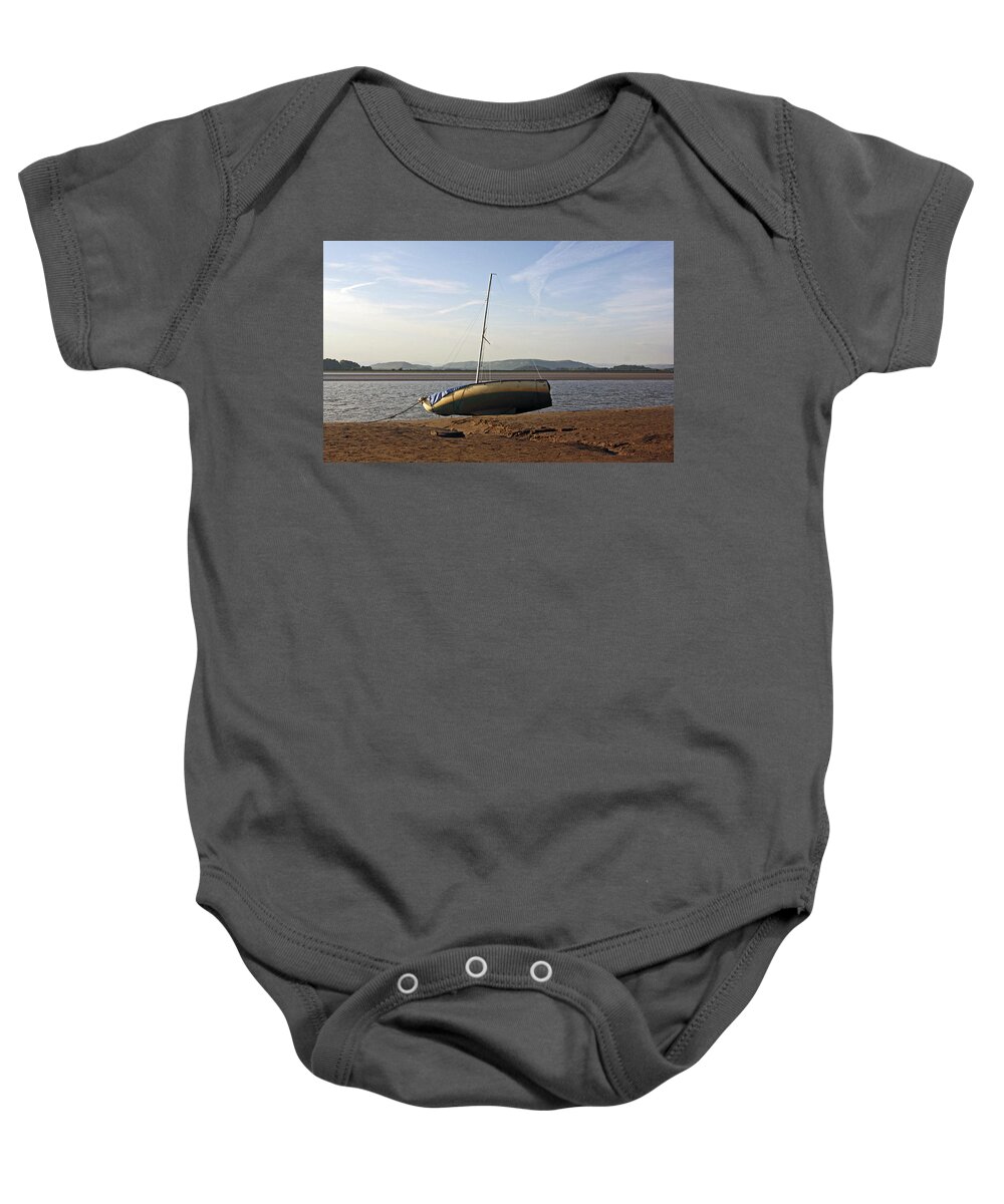 Cumbria Baby Onesie featuring the photograph 31/05/14 CUMBRIA. Arnside. by Lachlan Main