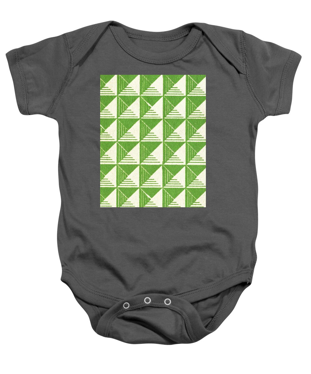 Background Baby Onesie featuring the drawing Pattern #40 by CSA Images