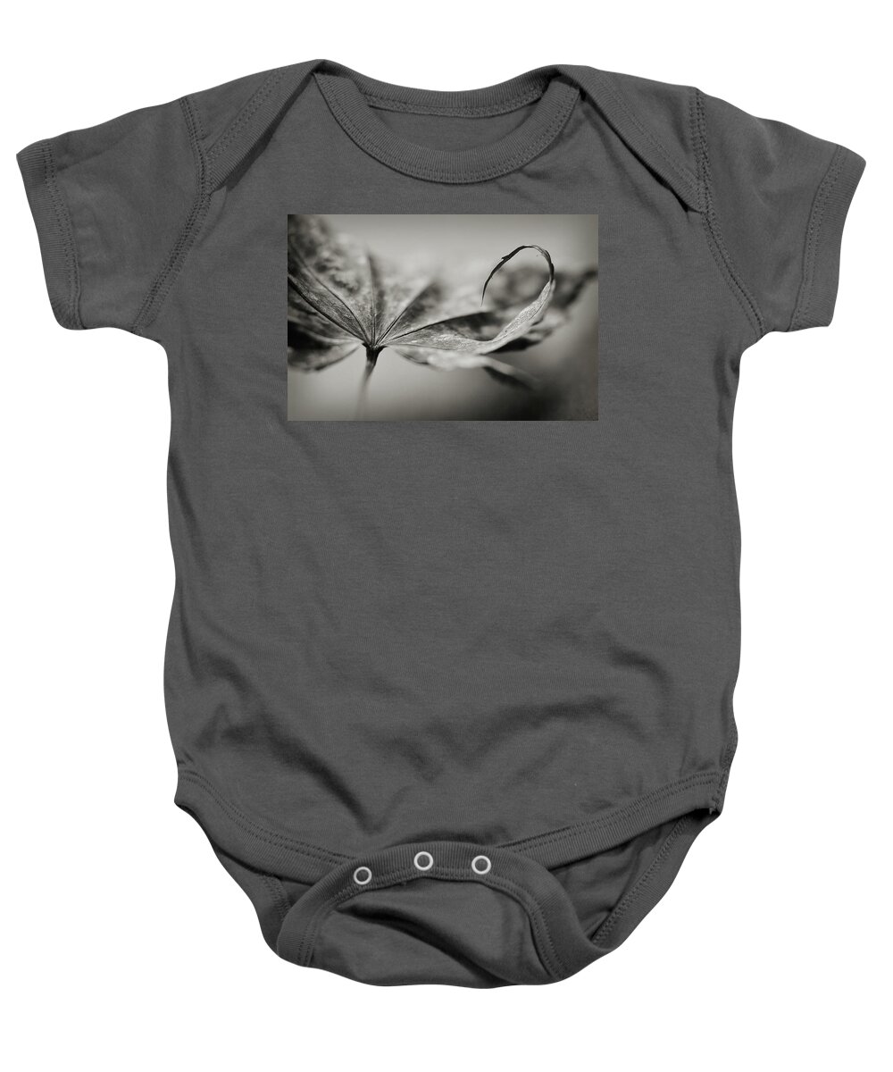 Black And White Baby Onesie featuring the photograph All In by Michelle Wermuth