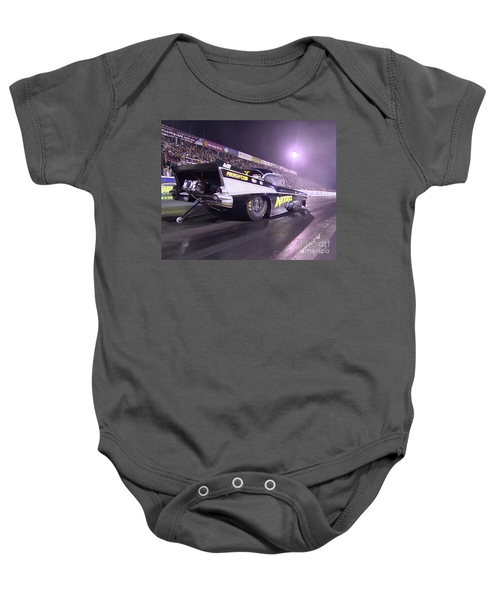 Nitro Baby Onesie featuring the photograph Nitro Express by Billy Knight