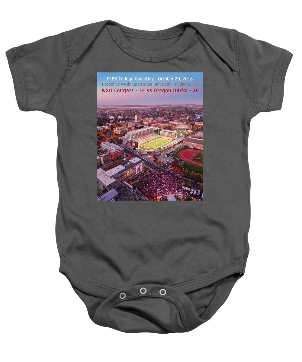 Best Gameday Ever Baby Onesie featuring the photograph Best Gameday Ever by David Patterson