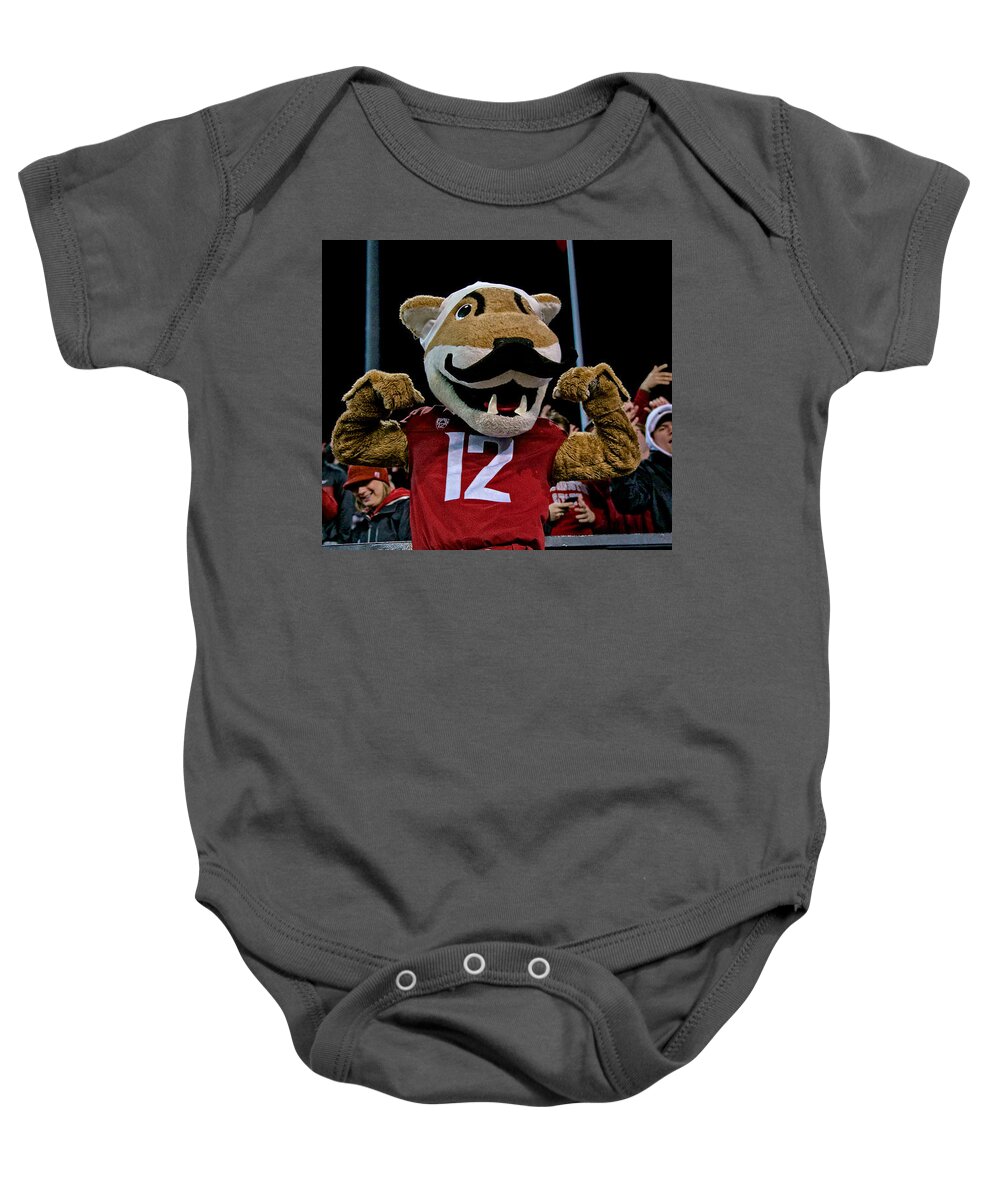Cal Baby Onesie featuring the photograph Butchstash by Ed Broberg