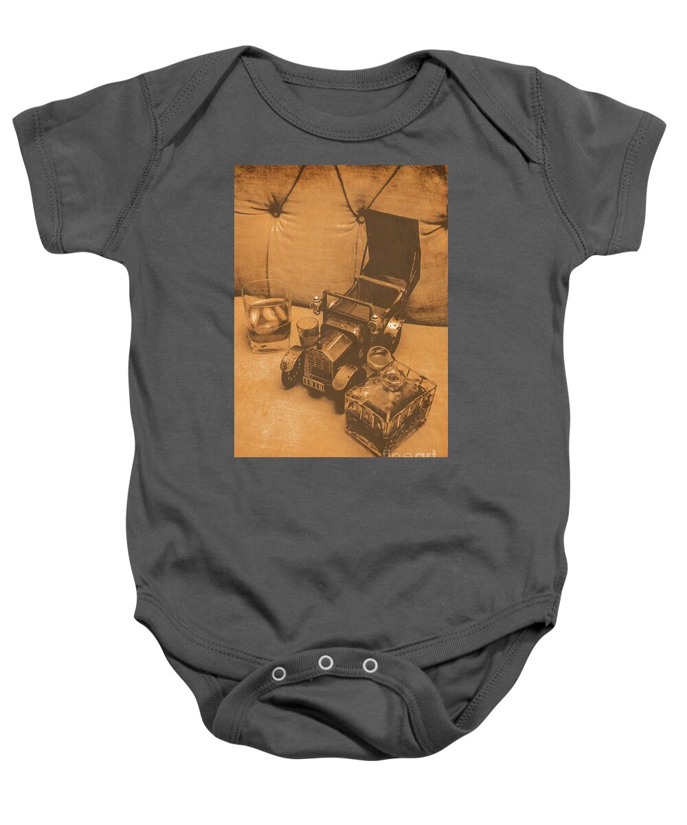 Vintage Baby Onesie featuring the photograph Bygone Bourbon by Jorgo Photography