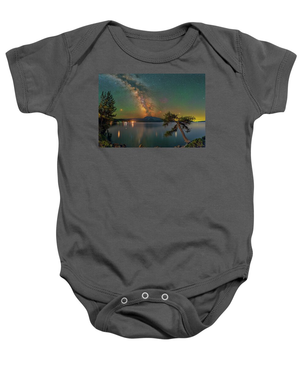 Astronomy Baby Onesie featuring the photograph Colors of a Summer Night by Ralf Rohner