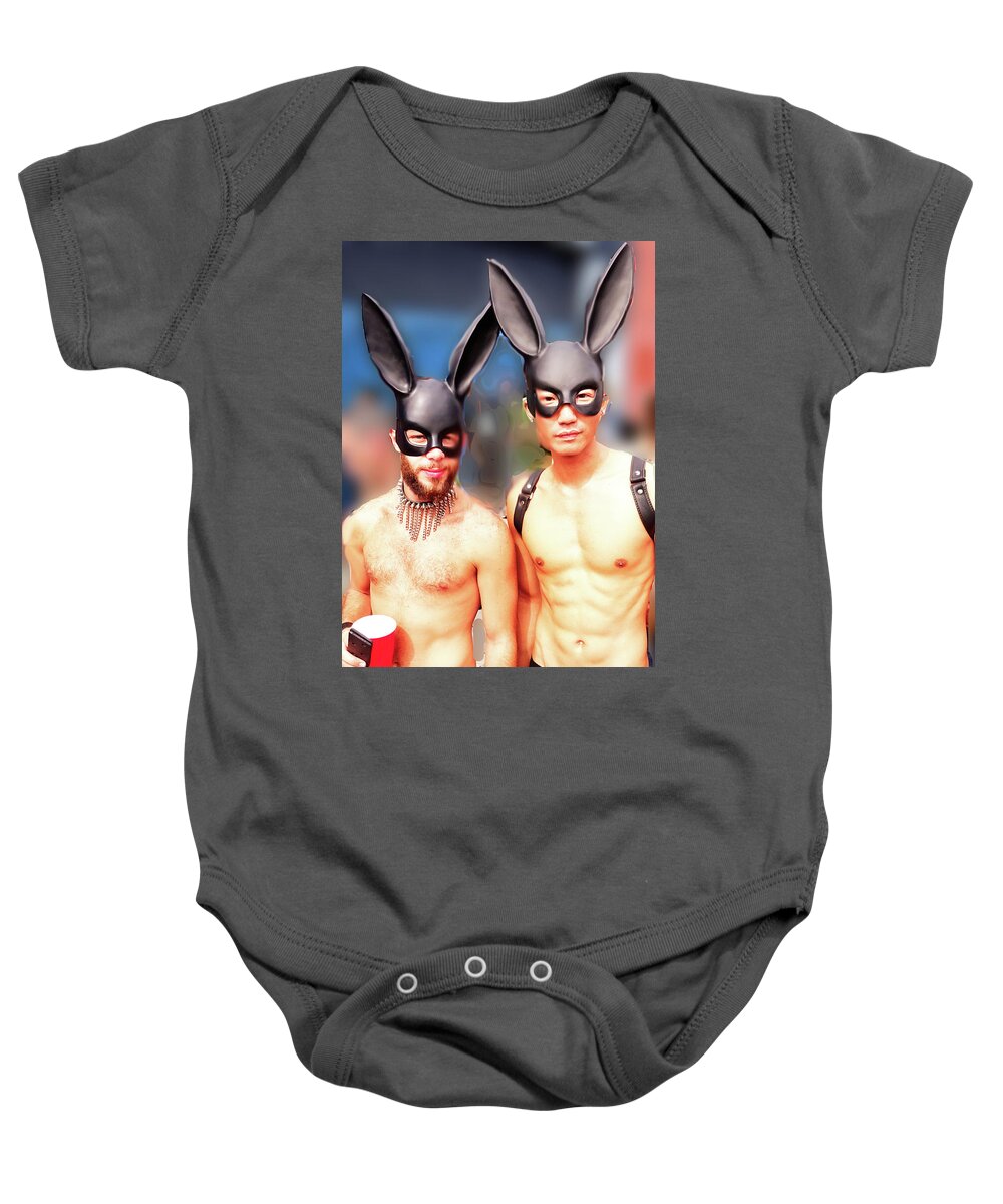 Folsom Street Baby Onesie featuring the photograph Folsom #7 by Sylvan Rogers