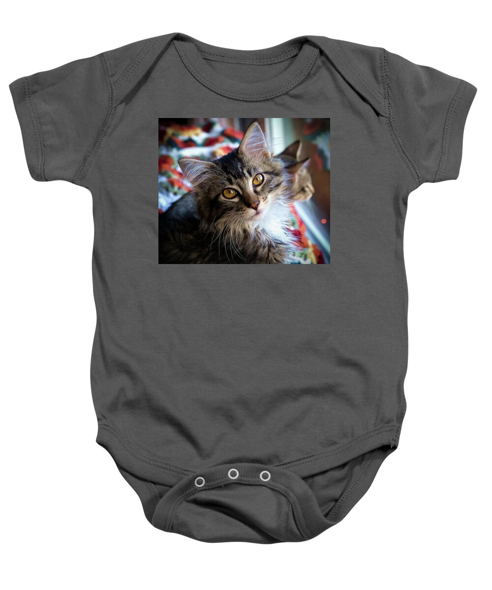 Adorable Baby Onesie featuring the photograph Just Adorable by Jean Noren
