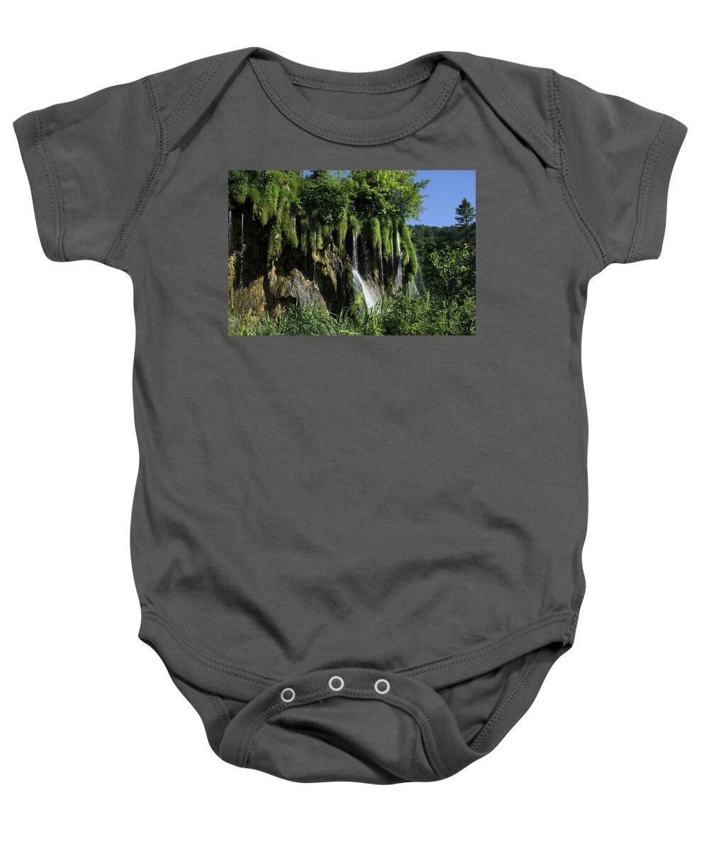 Travel Baby Onesie featuring the photograph Just Drop By Drop by Lucinda Walter