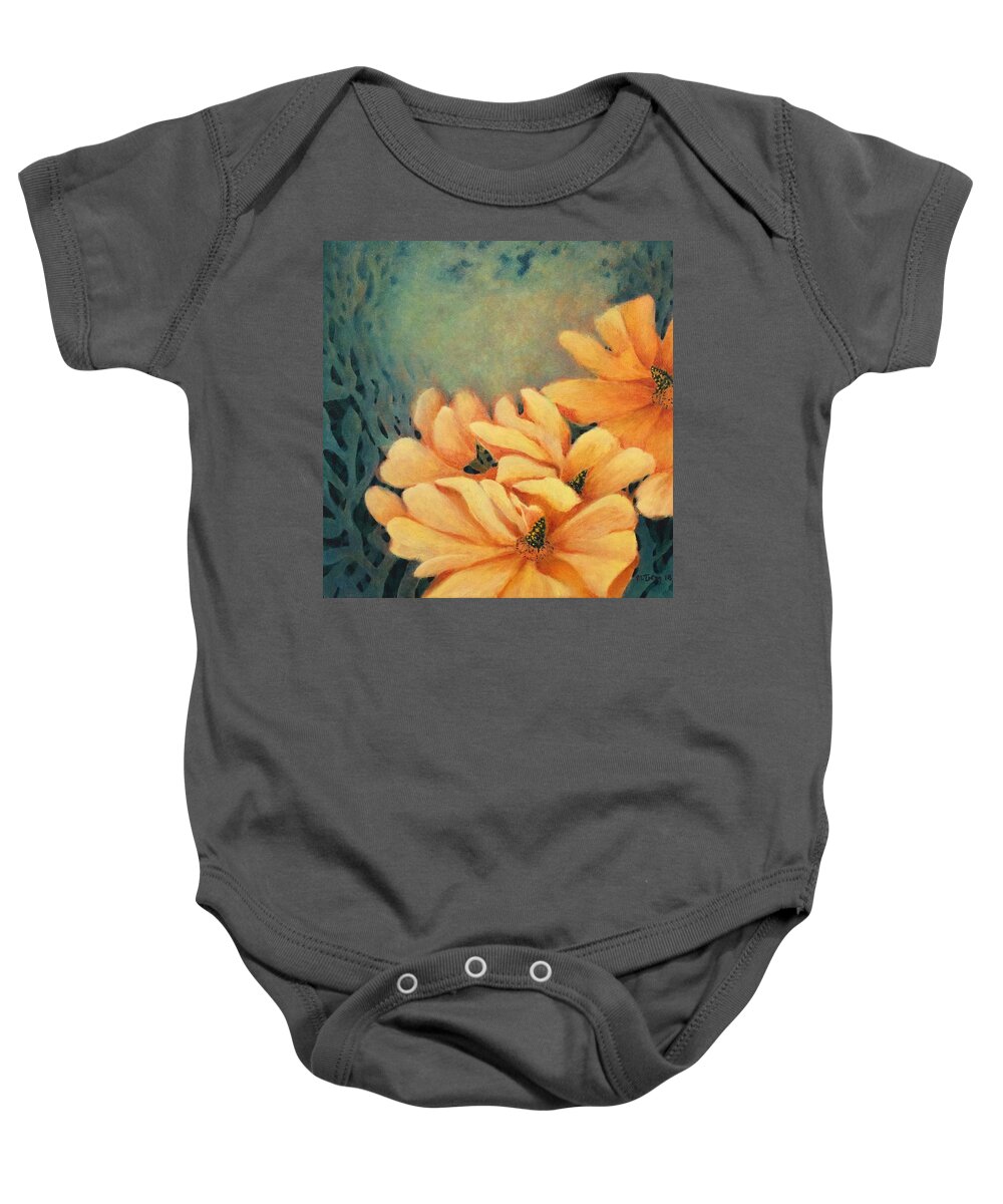 Framed Prints Baby Onesie featuring the painting Light by Milly Tseng