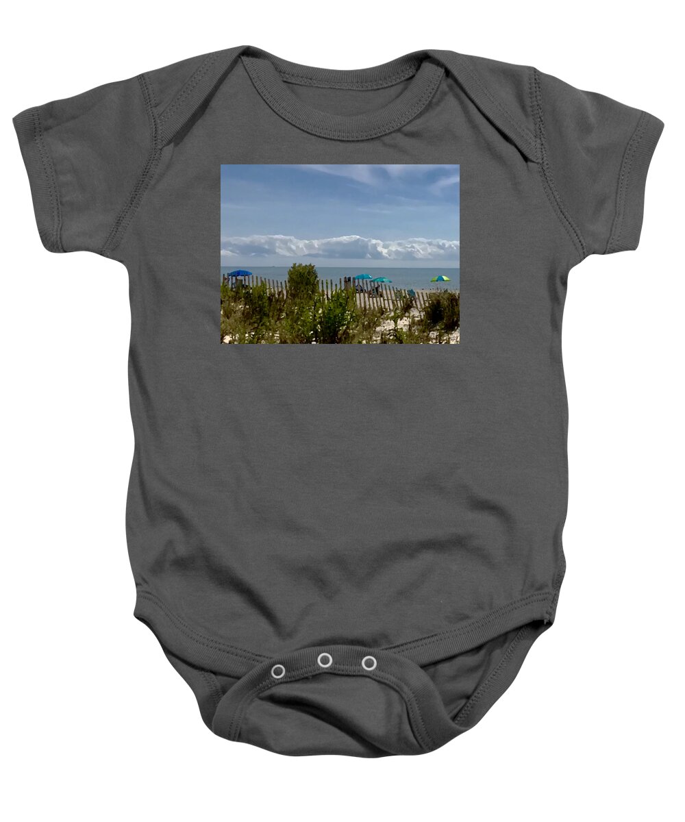 Beach Baby Onesie featuring the photograph Mermaid View by Tom Johnson