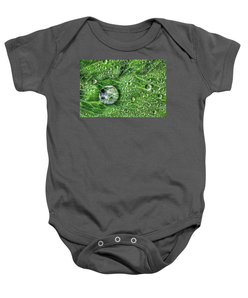 Dew Baby Onesie featuring the photograph Morning Dew by Brad Bellisle