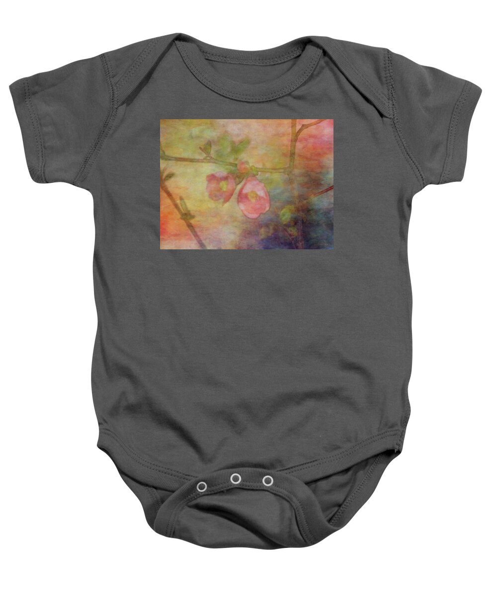 Impressionist Baby Onesie featuring the photograph Muted Primaries 8844 IDP_2 by Steven Ward