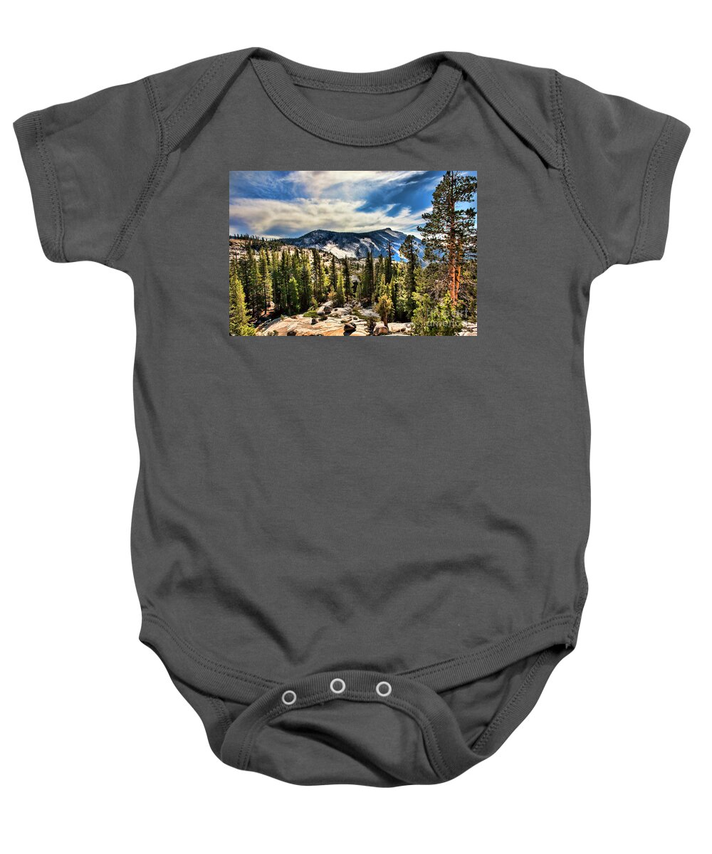 Nature Baby Onesie featuring the photograph Natures Best Yosemite by Chuck Kuhn