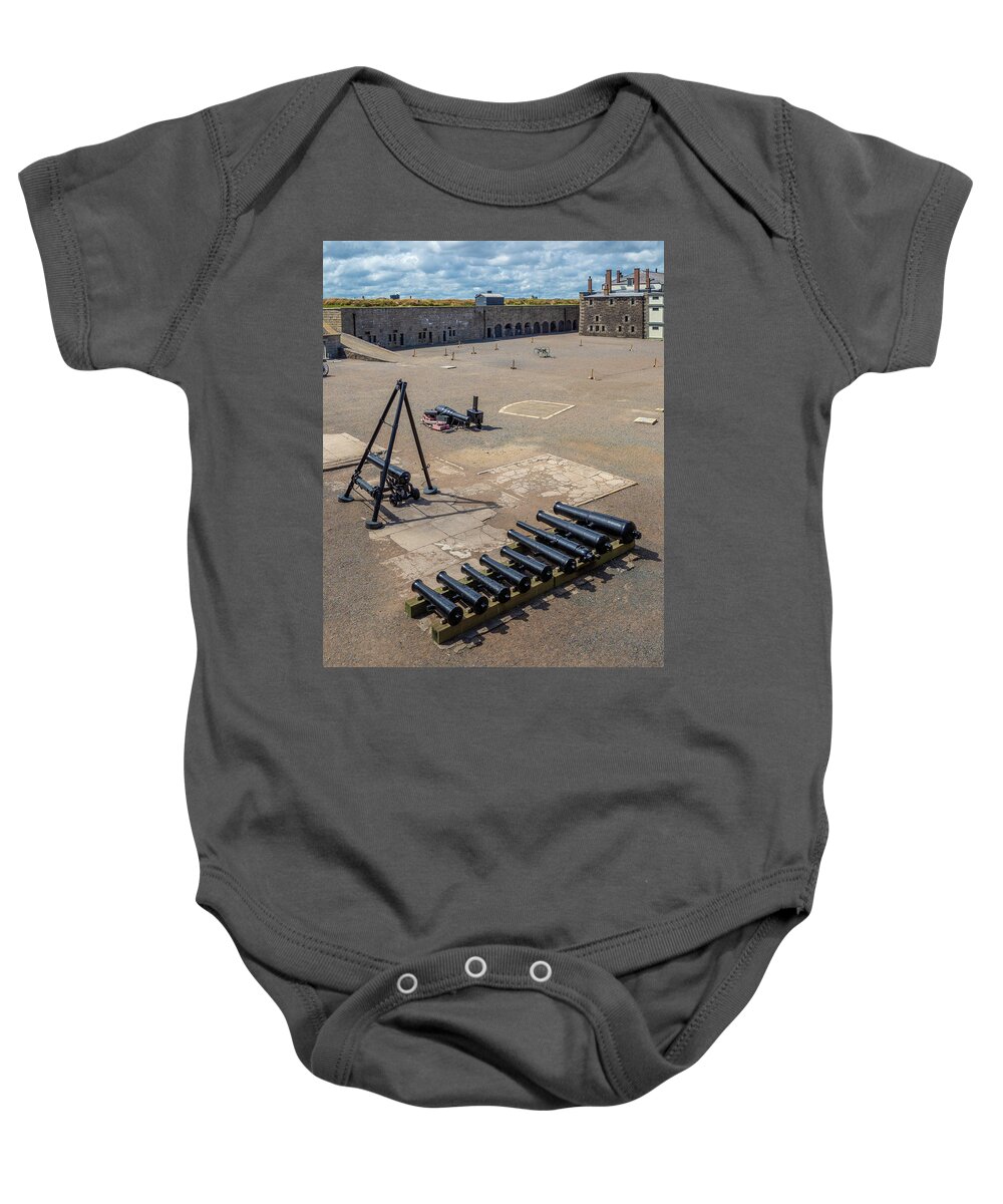 Canada Baby Onesie featuring the photograph Parade Ground by Mark Llewellyn