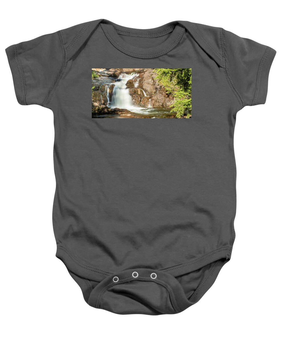 Landscapes Baby Onesie featuring the photograph Paradise Falls-3 by Claude Dalley
