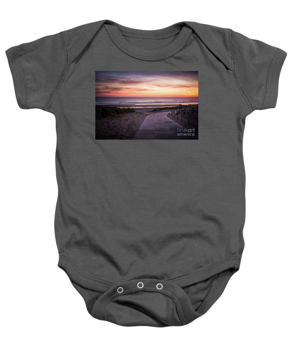 _flora Baby Onesie featuring the photograph Path To The Sea by Hannes Cmarits