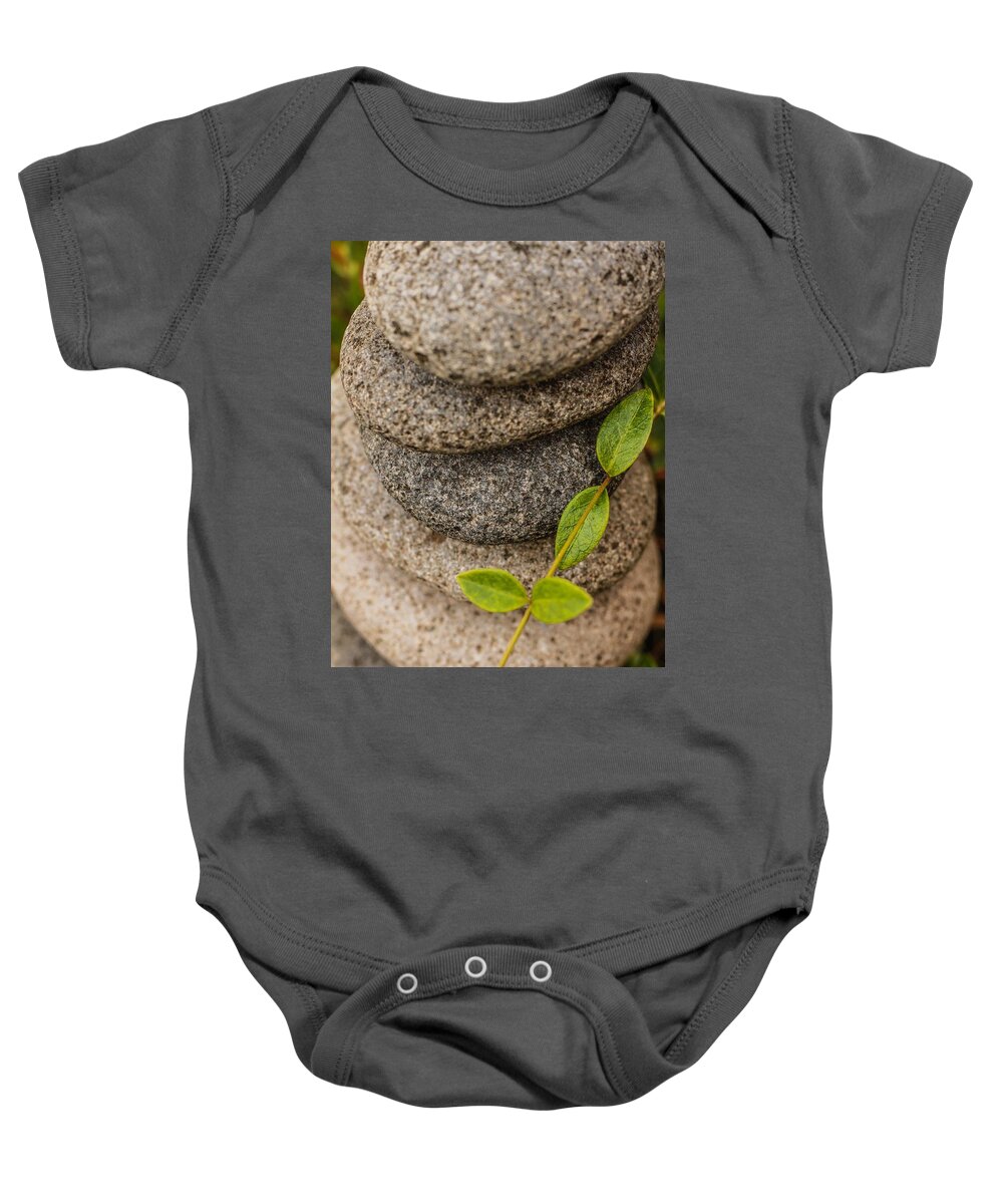 Rock Baby Onesie featuring the photograph Relaxing Rocks by Anamar Pictures