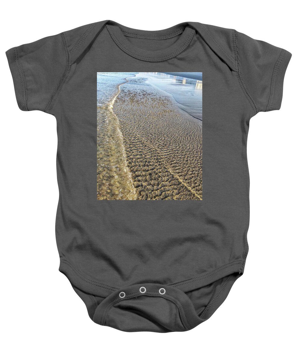 Ocean Baby Onesie featuring the photograph Ripple Effect by Portia Olaughlin
