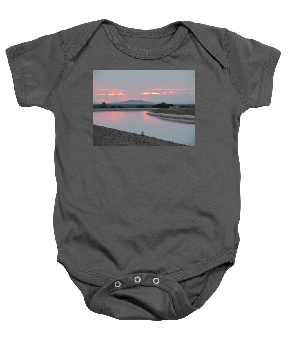 Phoenix Baby Onesie featuring the photograph Rise of Two Phoenixes by Enaid Silverwolf