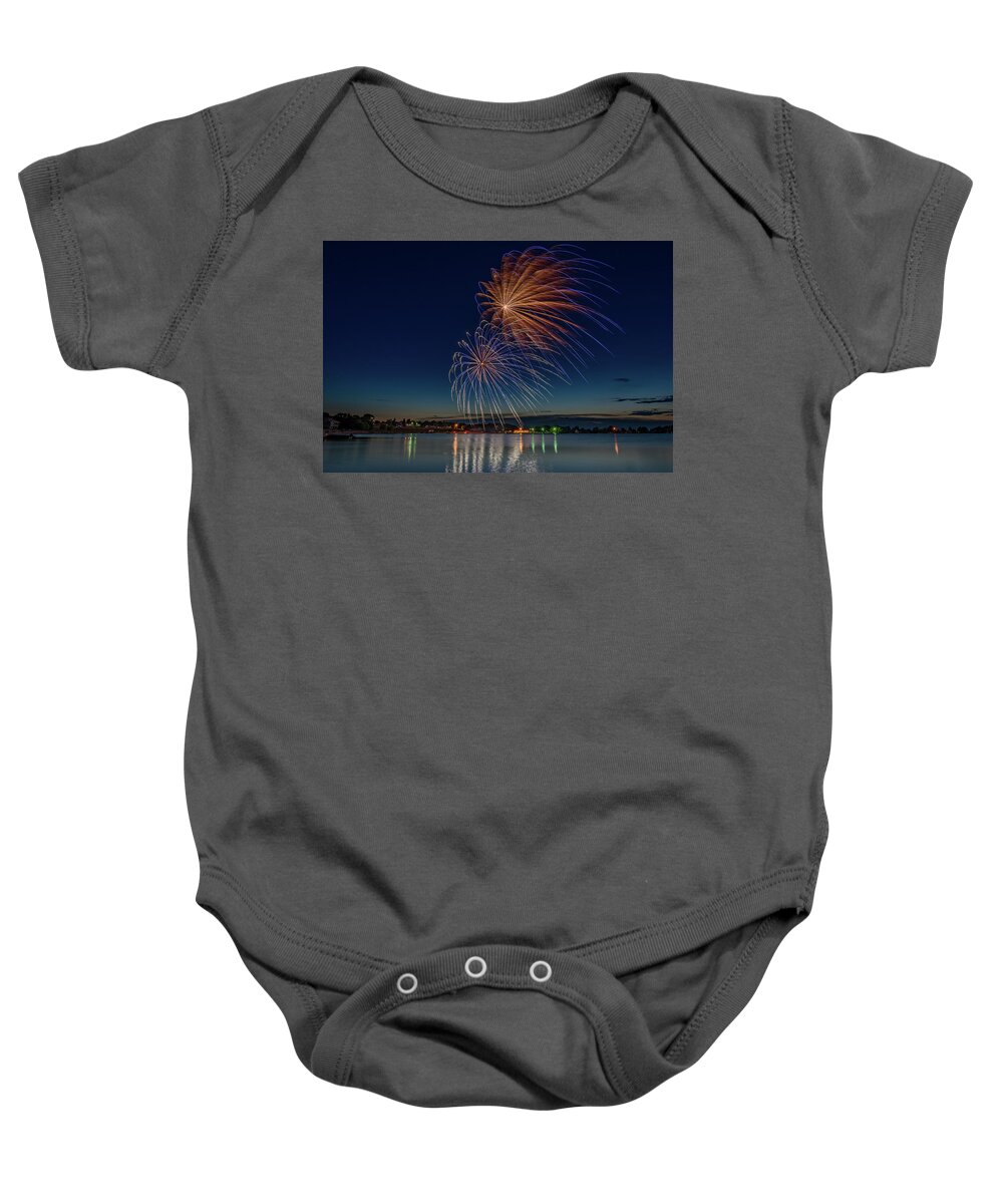 4th Of July Baby Onesie featuring the photograph Small Town 4th by Gary McCormick
