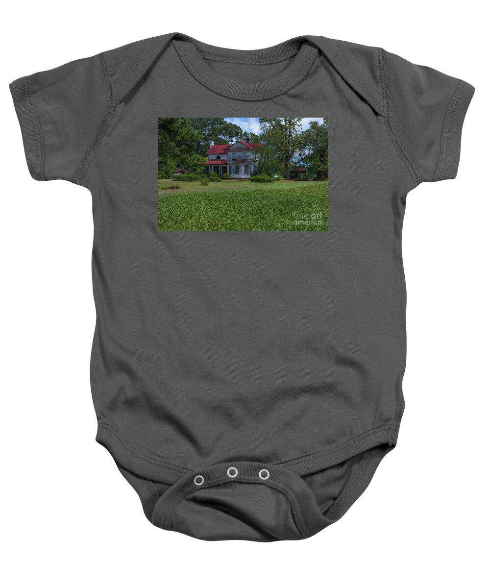 Home Baby Onesie featuring the photograph South Carolina Country Living by Dale Powell