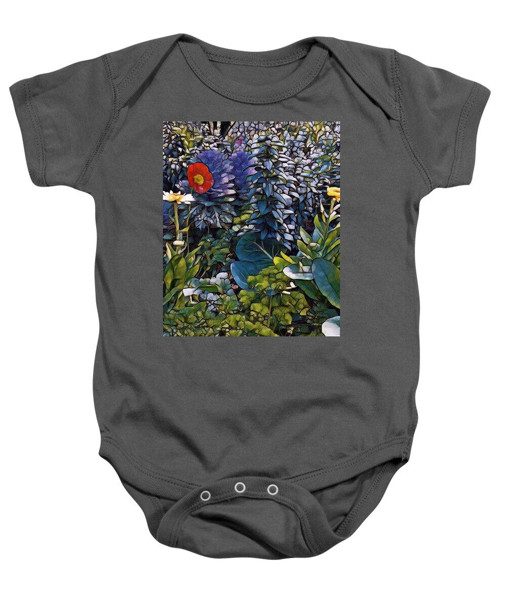 Moore Farms Botanical Garden Baby Onesie featuring the photograph Sprint into Spring by Sherry Kuhlkin