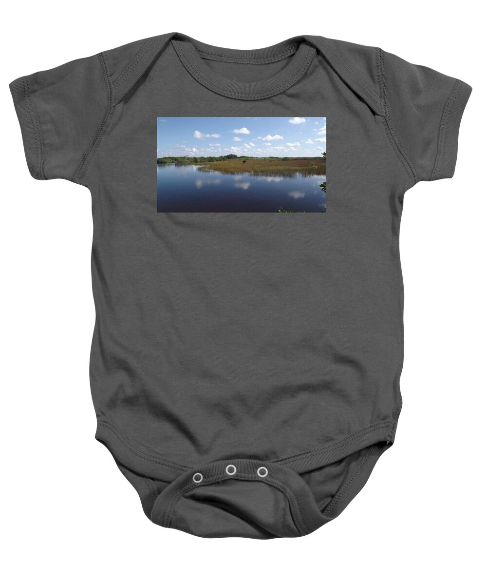 Florida Baby Onesie featuring the photograph The Everglades by Lindsey Floyd